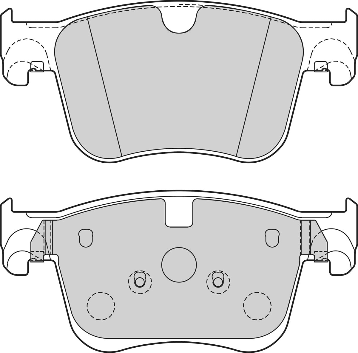 Jogo de 4 pastilhas de travão VALEO ref. 302645